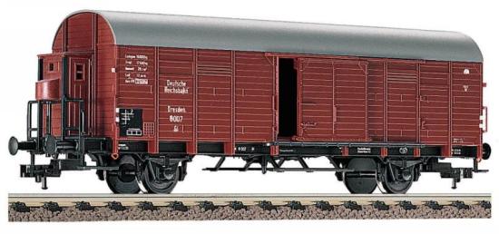 Box goods car with brakeman?s cabin type Gl 'Dresden'<br /><a href='images/pictures/Fleischmann/5309.jpg' target='_blank'>Full size image</a>